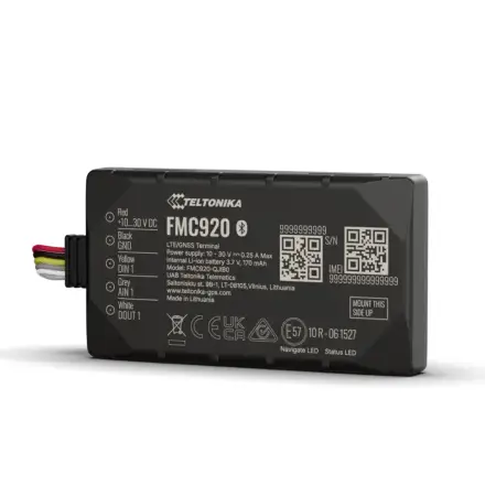 Traceur GPS Teltonika FMC 920 4G LTE – Couverture Internationale Europe & Maroc