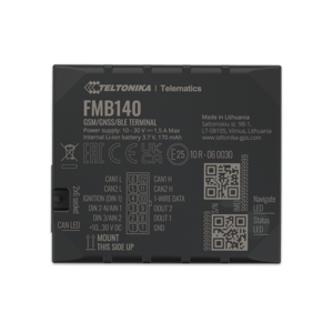 Traceur GPS Teltonika FMB 140 – Lecture CAN Bus, Données Moteur et Gestion de Flotte